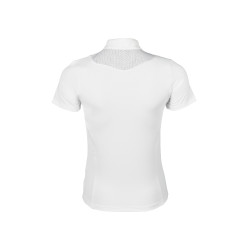 Polo de competição HKM Amalfi Branco