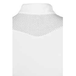 Polo de competição HKM Amalfi Branco