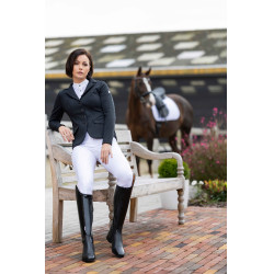 Polo de competição HKM Amalfi Branco