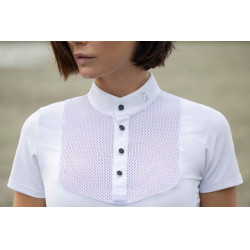 Polo de competição HKM Amalfi Branco