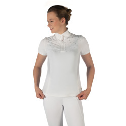 Polo de competição HKM Skadi de manga curta feminino