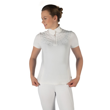 Polo de competição HKM Skadi de manga curta feminino