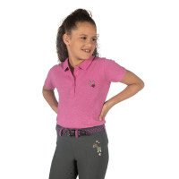 Polo HKM Claire Rosa