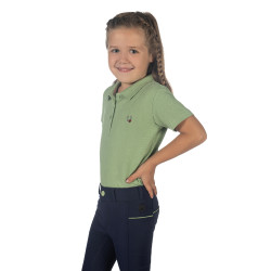 Polo HKM Claire Jade Azul