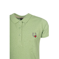 Polo HKM Claire Jade Azul