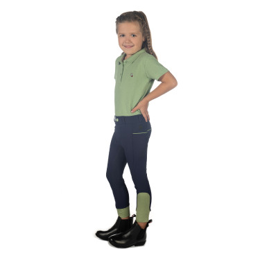 Polo HKM Claire Jade Azul