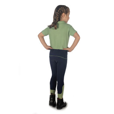 Polo HKM Claire Jade Azul