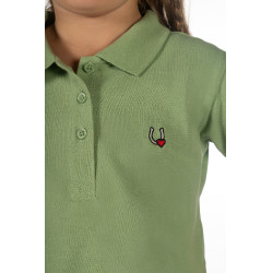 Polo HKM Claire Jade Azul