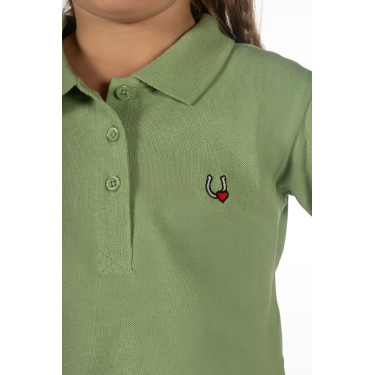 Polo HKM Claire Jade Azul