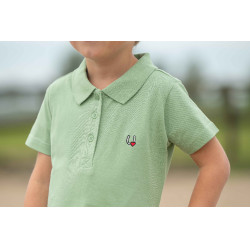 Polo HKM Claire Jade Azul