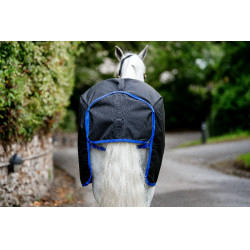 Capa Horseware Amigo Ripstop 900D Pônei Turnout 100g Preto / azul clássico Capa Horseware Amigo Ripstop 900D Pônei Turnout 100g Preto / azul clássico