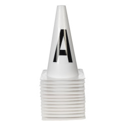 Pórticos de pista HKM Dressage Hobby Horsing Branco