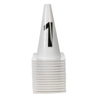 Pilares de pista HKM Sauter Hobby Horsing Branco
