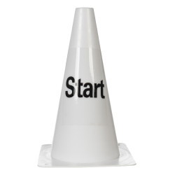 Pilares de pista HKM Sauter Hobby Horsing Branco