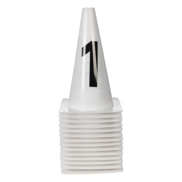 Pilares de pista HKM Sauter Hobby Horsing Branco Pilares de pista HKM Sauter Hobby Horsing Branco