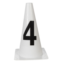 Pilares de pista HKM Sauter Hobby Horsing Branco