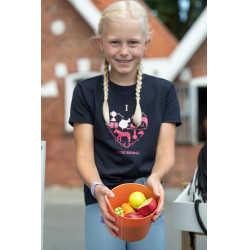 Balde de comida HKM Hobby Horsing Laranja