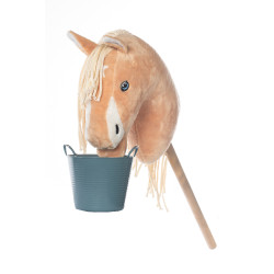 Balde de comida HKM Hobby Horsing Turquesa Azul