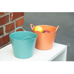 Balde de comida HKM Hobby Horsing Turquesa Azul