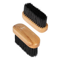 Conjunto de escovagem HKM em madeira Hobby Horsing Natural Castanho Conjunto de escovagem HKM em madeira Hobby Horsing Natural Castanho