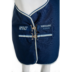 Capa Horseware Amigo Ripstop 900D Pônei Turnout 100g Marine witney Azul-marinho