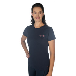 Camiseta HKM Excellent Azul escuro