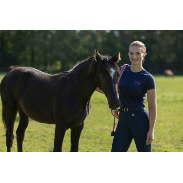 Camiseta HKM Excellent Azul escuro