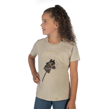 T-Shirt HKM Hobby Horsing Rainbow Bege T-Shirt HKM Hobby Horsing Rainbow Bege