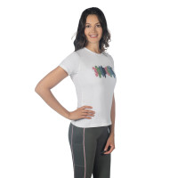 Camiseta HKM Mirror Branco