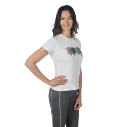Camiseta HKM Mirror Branco