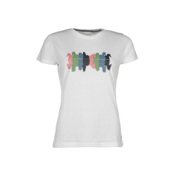 Camiseta HKM Mirror Branco