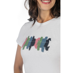 Camiseta HKM Mirror Branco