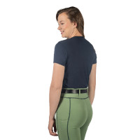 Camiseta HKM Mirror Azul escuro