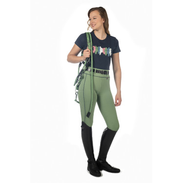 Camiseta HKM Mirror Azul escuro Camiseta HKM Mirror Azul escuro