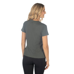 Camiseta HKM Mirror Cinza verde