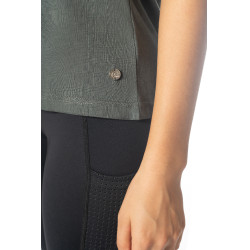 Camiseta HKM Mirror Cinza verde