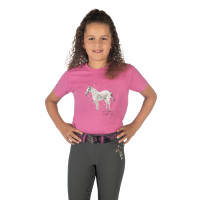 Camiseta HKM Sparkle Rosa