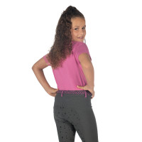 Camiseta HKM Sparkle Rosa