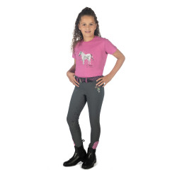 Camiseta HKM Sparkle Rosa Camiseta HKM Sparkle Rosa