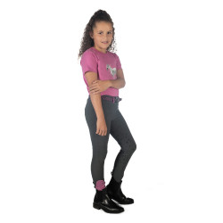 Camiseta HKM Sparkle Rosa Camiseta HKM Sparkle Rosa