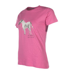 Camiseta HKM Sparkle Rosa Camiseta HKM Sparkle Rosa