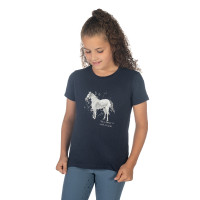 Camiseta HKM Sparkle Rosa