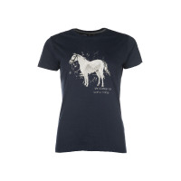 Camiseta HKM Sparkle Rosa