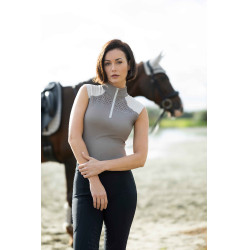 Top funcional HKM Amalfi Toupeira / bege Castanho Top funcional HKM Amalfi Toupeira / bege Castanho