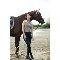 Top funcional HKM Amalfi Toupeira / bege Castanho Top funcional HKM Amalfi Toupeira / bege Castanho