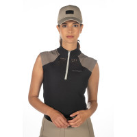 Top funcional HKM Amalfi Preto / taupe Top funcional HKM Amalfi Preto / taupe