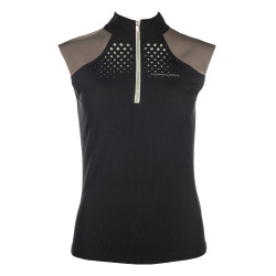 Top funcional HKM Amalfi Preto / taupe