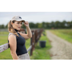 Top funcional HKM Amalfi Preto / taupe