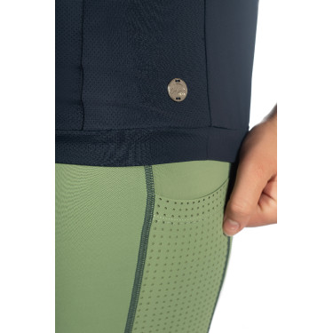 Top HKM Mila Azul escuro Top HKM Mila Azul escuro