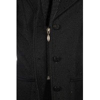 Casaco de competição HKM Crystal Kids Preto Casaco de competição HKM Crystal Kids Preto